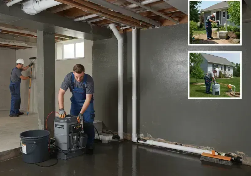 Basement Waterproofing and Flood Prevention process in Decherd, TN